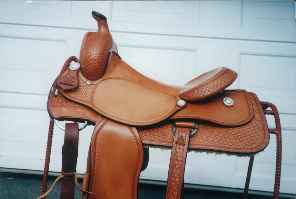 hand tooled saddles