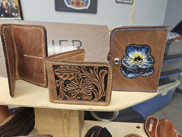 Samples of wallets